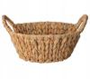 Wicker bread basket 30x20x11cm With handles, natural