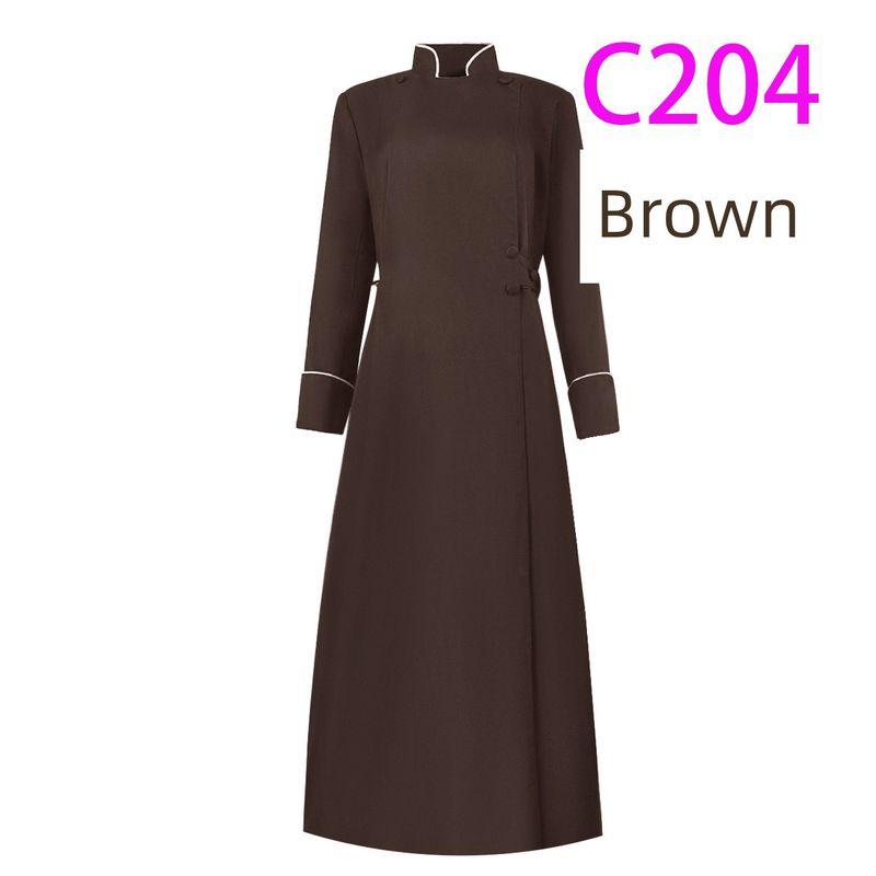 Halloween Adult Men and Women Medieval Clothing Black Beige Priest Cos Costume Robe Formal Dress Cosplay Stage Costume