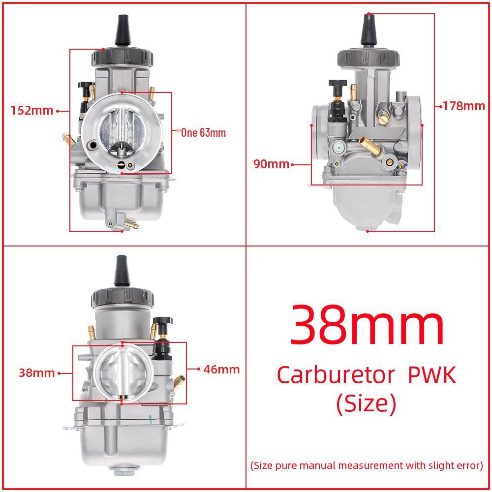 

PWK Carburetor (33-42mm) for 2T/4T Off-road Vehicle, ATV, Motorcycle