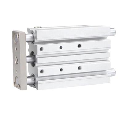 Aluminum Alloy Compact Pneumatic Guide Rod Cylinder
