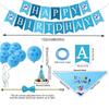 Cartoon Dog Birthday Bib and Party Hat Decorative Pet Birthday Decorations Set  Pet Accessories