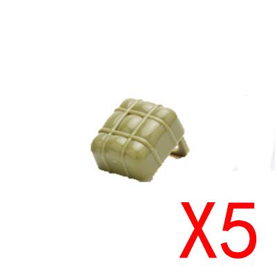 Military Building Accessories Mini Brick Camouflage   Hat Tactical Helmet Peaked Cap Backpack Radio Toy Gift DIY K040