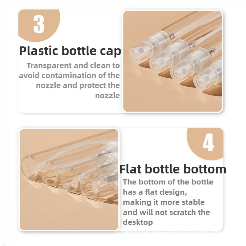 1CS 2ml 3ml 5ml 10ml Mini Bottles Empty Containers Portable Perfume Bottles Spray Refillable Cosmetic Samples Glass