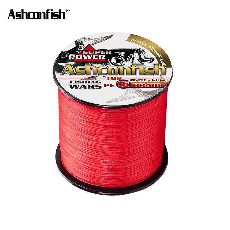 16-Strand Braided PE Fishing Line, 500m, 20-500LB, Dyneema Big Game Sea Line Reel