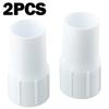 Pool Vacuum Hose Brand New White 2pcs 38mm Accessories Connect Connector End Cuff For Pool Left Hand Pool Hose