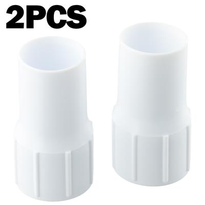 Pool Vacuum Hose Brand New White 2pcs 38mm Accessories Connect Connector End Cuff For Pool Left Hand Pool Hose