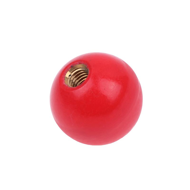 M4/M5/M6/M8/M10/M12 Miez Bakelită Roșie Diametru Buton Pârghie Sferă Bakelită Înlocuire Mașină-Unealtă Mâner Rotund