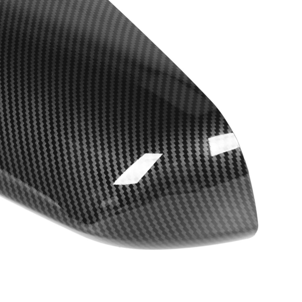2pcs Door Mirror Cover Left Right Horn Replacement for 20152022