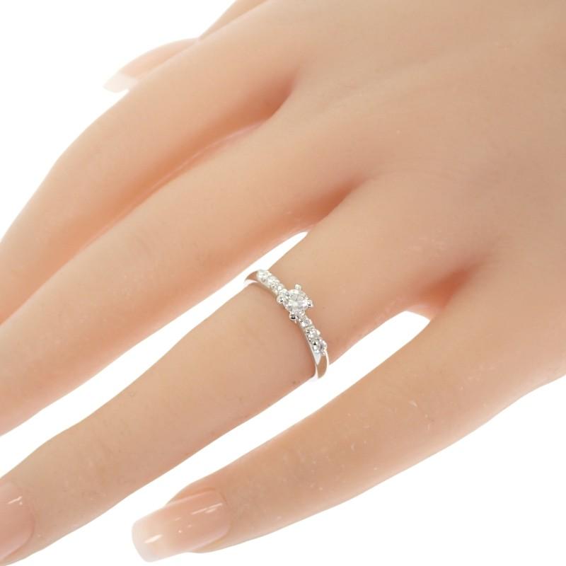 Dior  #12(JP Size) ring Pt950Platinum Women