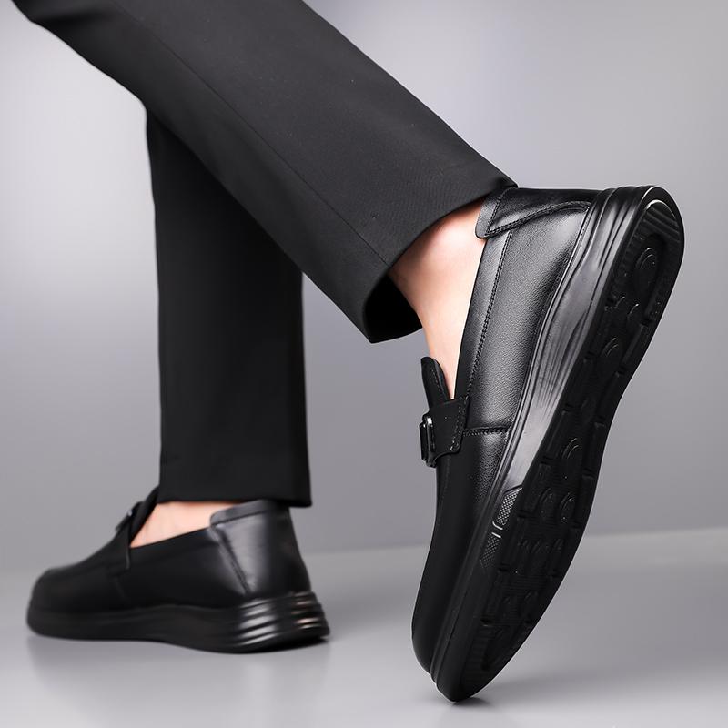 Fashion 2024 New Arrival Fashion Men Business Shoes Italian Handmade Shoes Male Comfortable Leather LoafersSlip-ons Men Casual Footwear
