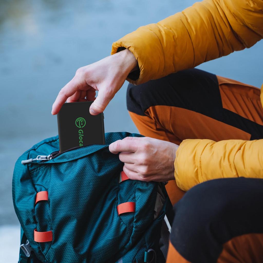 GlocalMe Travel Case GlocalMe Mobile Router U50 Case Storage Case Protective Case Easy To Carry Mesh Pocket Dirt Resistant Waterproof Shockproof