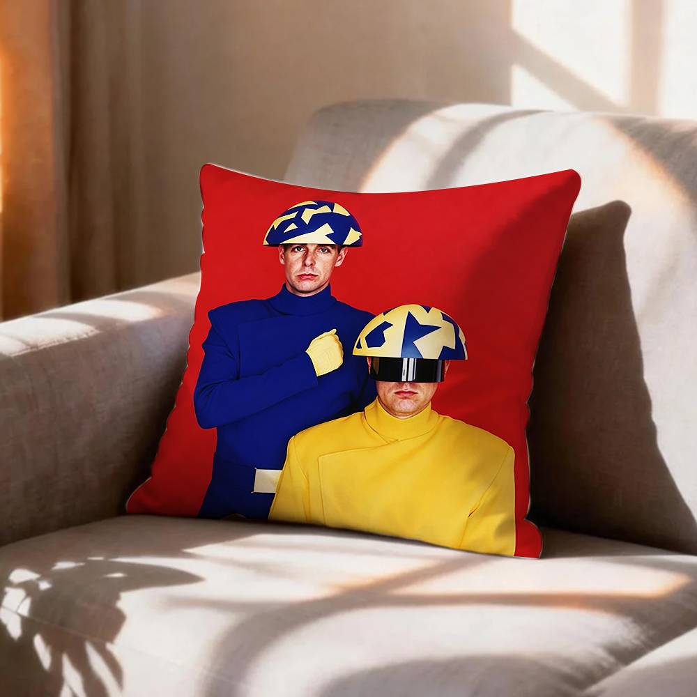 COOL Band PPet Shop Boys Nonetheless Pillow Case Pattern Printed Pillowcase For Living Room Sofa Cushion Cover