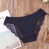 Women's Sexy Lace Panties Seamless Cotton Breathable Briefs Girls Transparent Underpants Plus Size Brand Underwear