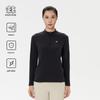 KOLON SPORT Women's Half-Zip Brushed Long Sleeve T-Shirt