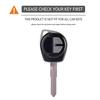 2 Button Silicone Car Remote Key Cover Case For Suzuki Swift Ignis Vitara Liana Ciaz Baleno Car Key Fob Case Cover Shell Decor