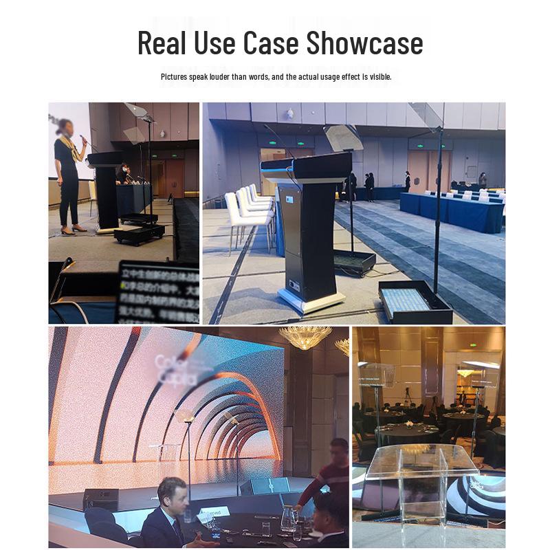 STY/HY-Q2380S Embedded Conference Teleprompter - Host Computer-Free Design