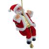 European Christmas Climbing Santa Electric Toy and Decoration