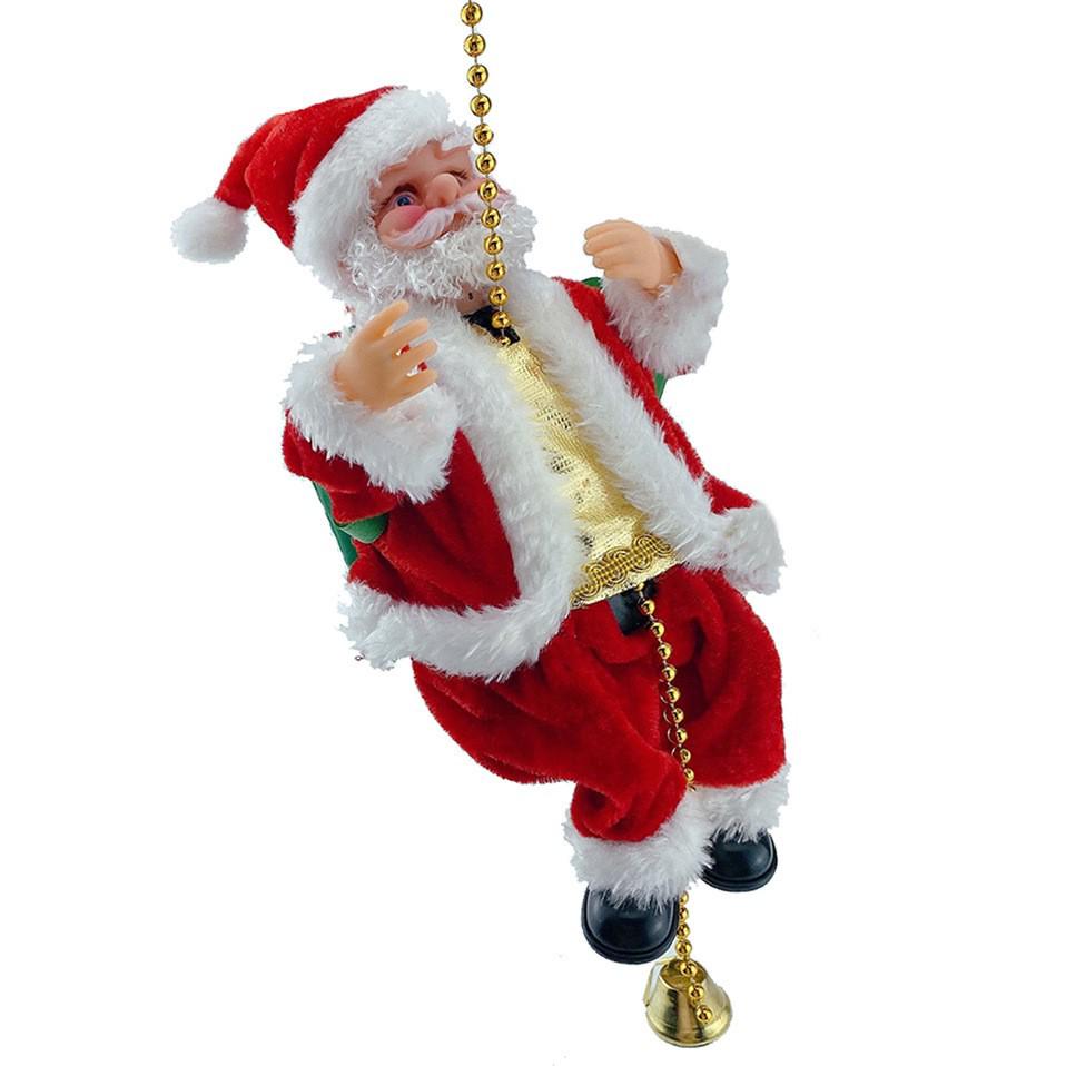 European Christmas Climbing Santa Electric Toy and Decoration