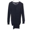 Yohji Yamamoto Cashmere Blend Long Sleeve Long Cardigan 2 Black Women Used