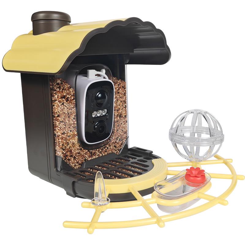 Smart Bird Feeder with Camera & ID: Automatic Feeding System
