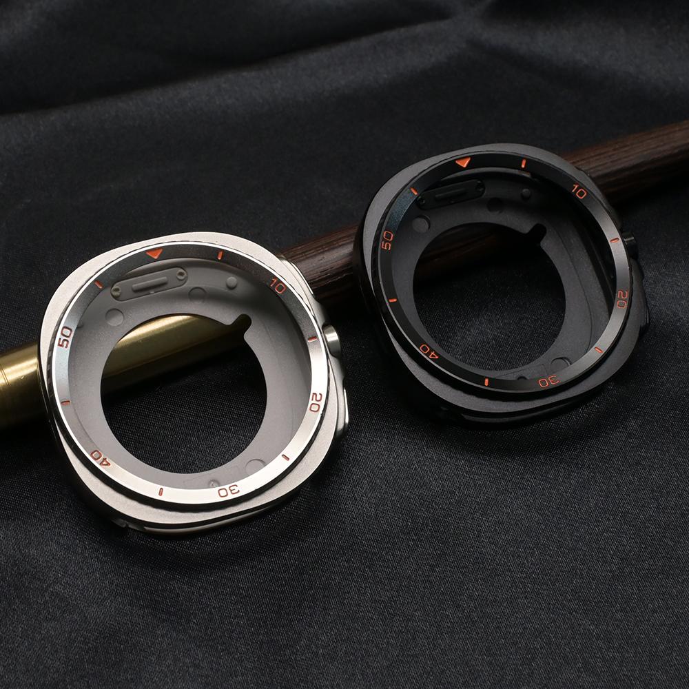 Aluminium Alloy Case for Samsung Galaxy Watch 8 44mm 40mm Hard Frame Protector Cover for Samsung Watch 8 Accessories Protective