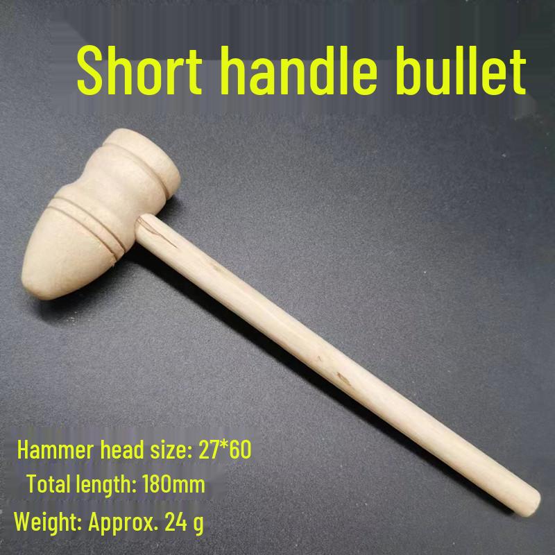 Wooden Batik DIY Kids' Hammer - Handmade Solid Wood Toy Hammer