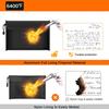 Borsa ignifuga per documenti aggiornata (6400℉), Borsa Ignifuga Impermeabile 8,6”x 5,9” per Contanti, Organizer per Conservare Documenti Importanti e Oggetti di Valore