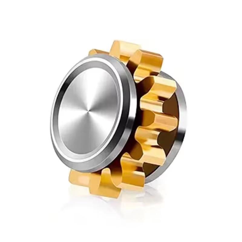 Fidget Spinner Mini Metal Gear Gyroscope Toy Antistress Portable Adults Stress Reliever Autism ADHD Kids Birthday Christmas Gift