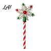 Snowflake Design Tap Wand Christmas Wand Contactless Payment Credit Card Holder with Candy Novelty Holiday Gadget Cane Handle 3D Printed Checkout