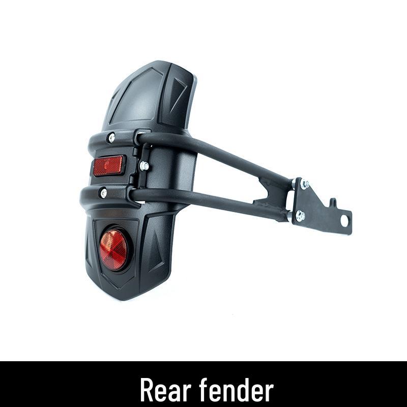Retro Rear Backrest & Anti-Fall Guard for Qianjiang Flash 300S Motorcycle