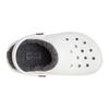 Crocs Casual and Comfortable Warm Children's Hole Shoes White Grey Children's Model
