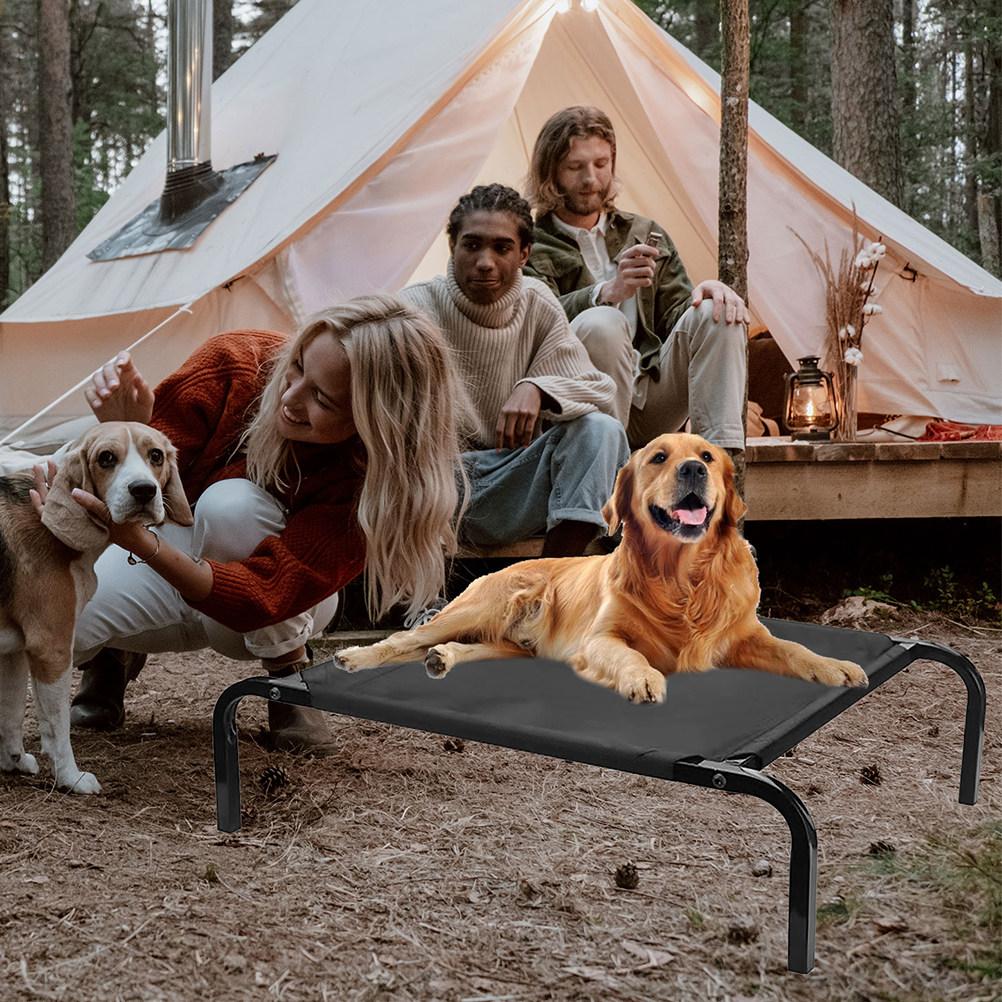 Dog Cot Cover Replacement Breathable Mesh Pet Bed Mattress Protector for Indoor Outdoor Small Pets Furniture Indoor Pet Bed