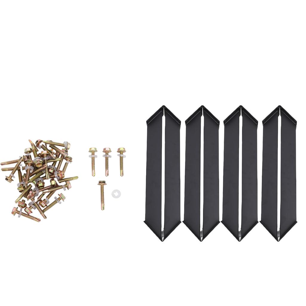 45 degrees Angle Support Bracket Steel Heavy Duty 45 degrees Angle Corner Brace Pergola Bracket 8 Pieces