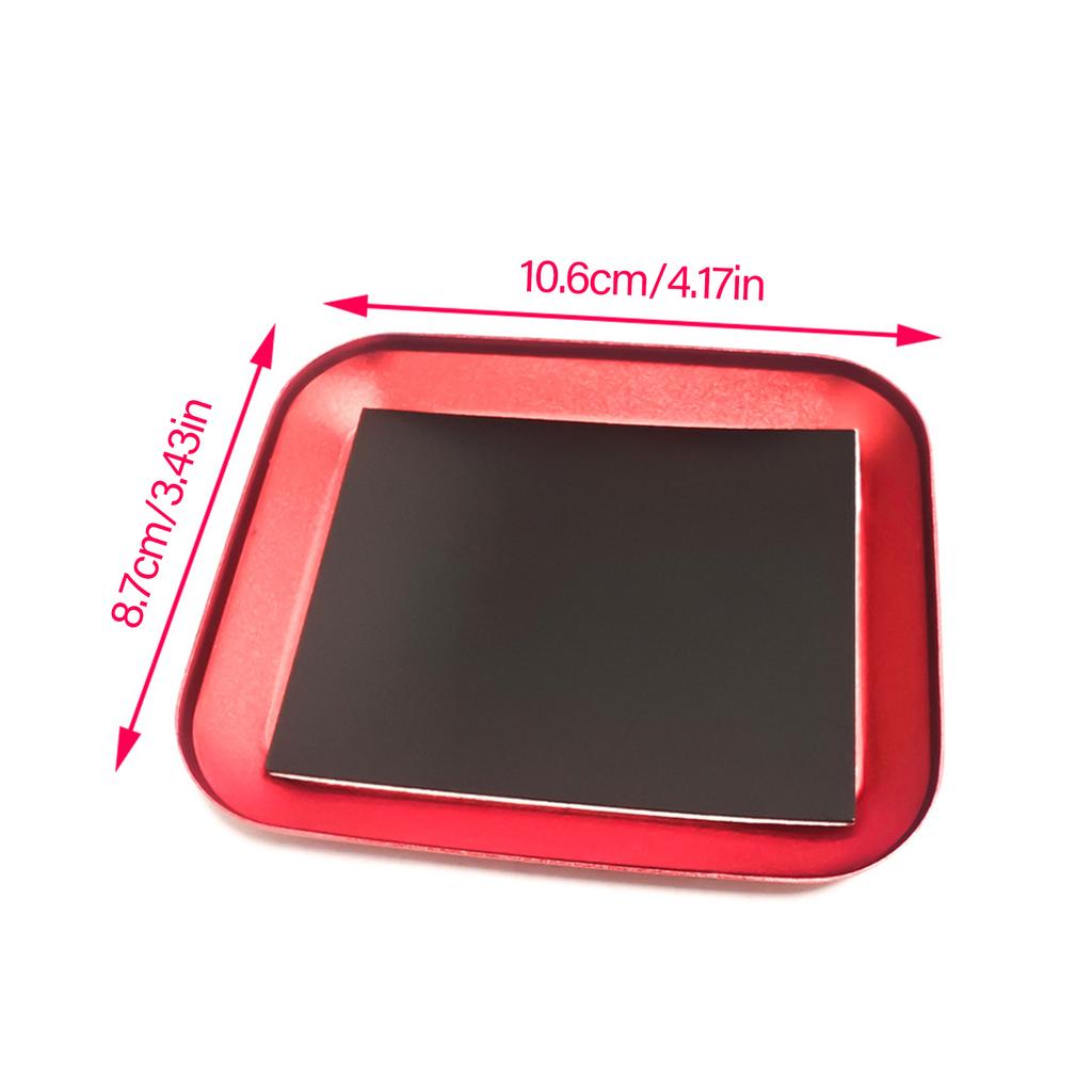 Upgrades Magnetic Parts Tray Rust Resistant Aluminum Magnetic Screw Holder Easy To Carry for Mechanics & Home Repair