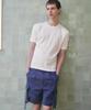 Leondi Rib Slim Short Sleeve T-Shirt - White