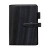 Bible Size Bridle Leather Ring Diameter 20mm System Organizer Leather Binder JP [navy]