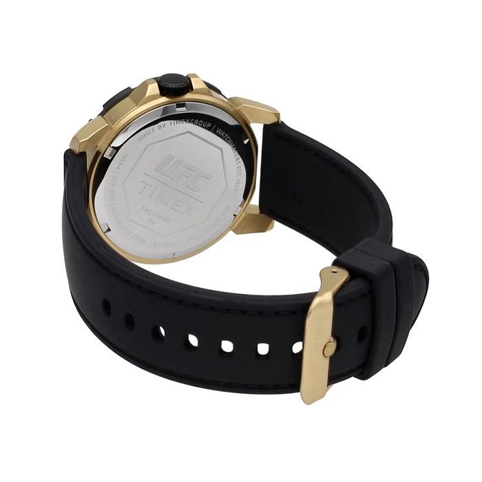 TIMEX UFC Watch Quartz 50m Water Resistance Mineral Glass Black Dial TW2V84400 Men's