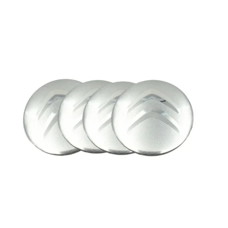

65mm Car Wheel Center Hub Caps Cover Sticker for Citroen Berlingo Picasso Xsara C1 C3 C4 C5 C8 DS3 DS4 DS5 - Exterior Accessorie