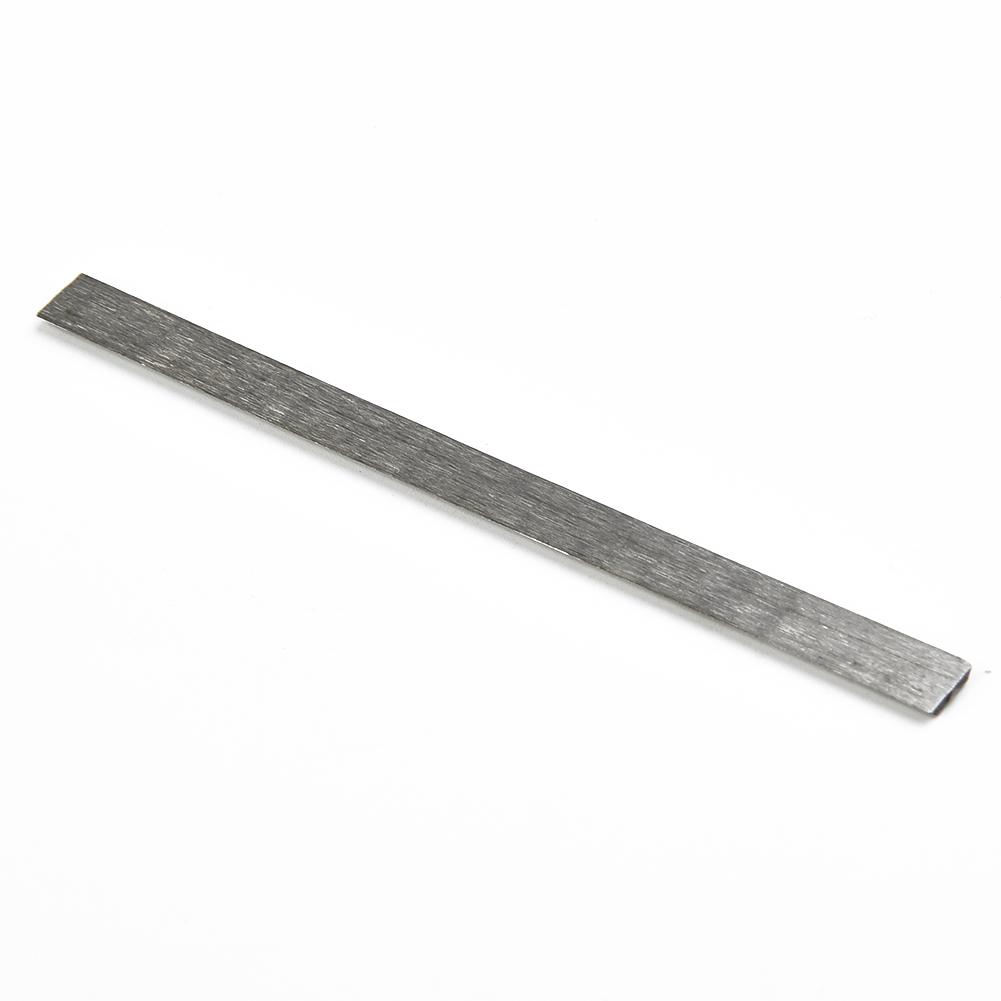 4pcs Planer Blade 82x5.5x1mm Carbon For Woodworking