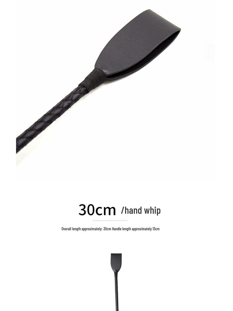 Long Handle Rivet Horsewhip: Erotic Spanking & Discipline Toy