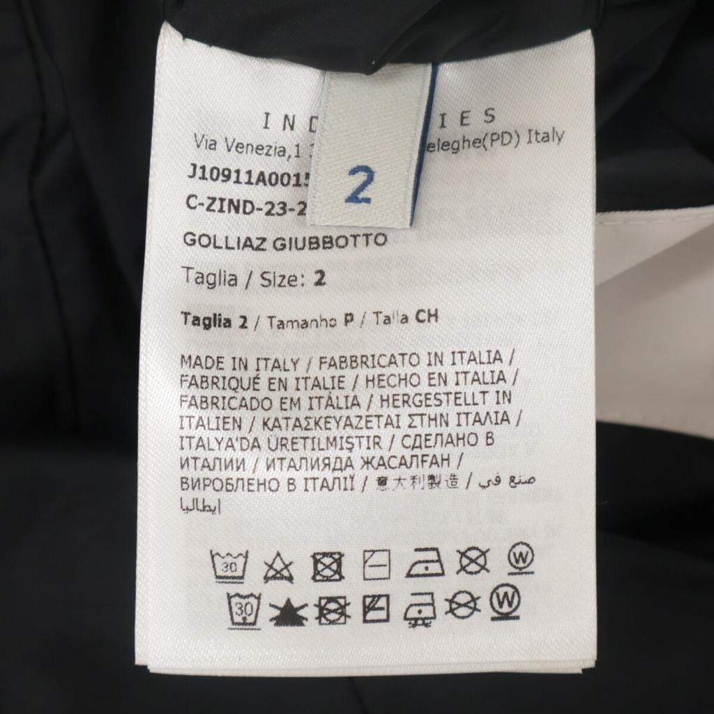 Moncler [2011] GOLLIAZ All-over Print Nylon Reversible Blouson/ Jacket 2 Black GreyUsed