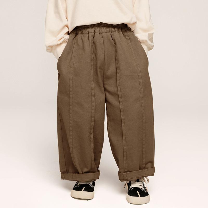 Korean Style Loose Casual Long Pants For Toddler Little Boys