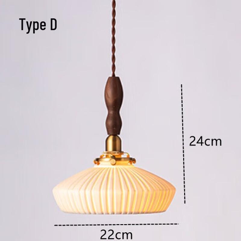 

Vintage Ceramic & Brass Decorative Hanging Lamp