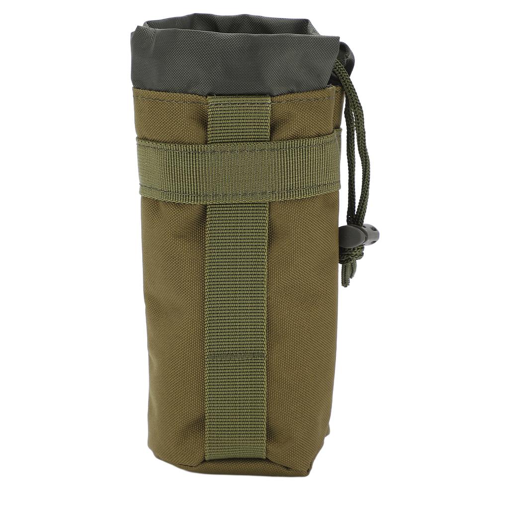 Water Bottle Pouch Hand Free Portable Cycling Water Bottle Bag for Outdoor ActivitiesGreen