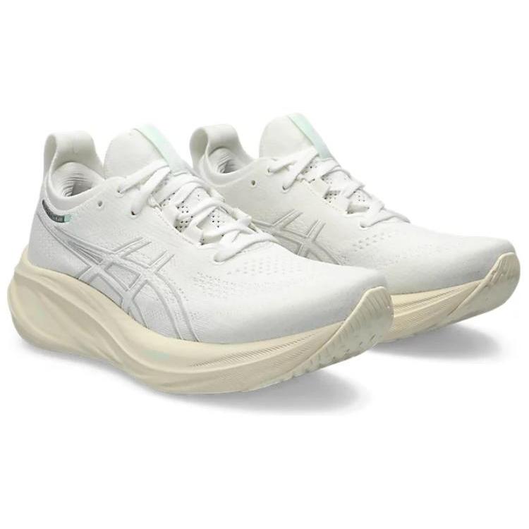 New Asics Gel Nimbus 26 White Women's 1012B601-101