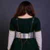 Damen Fantasy Stahlkürass Korsett Rüstung Handgefertigt Dame Ritter LARP Kostüm Geschenk