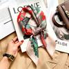 New silk satin 71 * 71 versatile foreign style simulation silk high-end temperament silk scarf middle-aged and elderly decorative scarf neck protectio