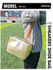 Portable Waterproof Golf & Sports Shoe Bag - Handheld Storage for Sneakers & Basketball Shoes