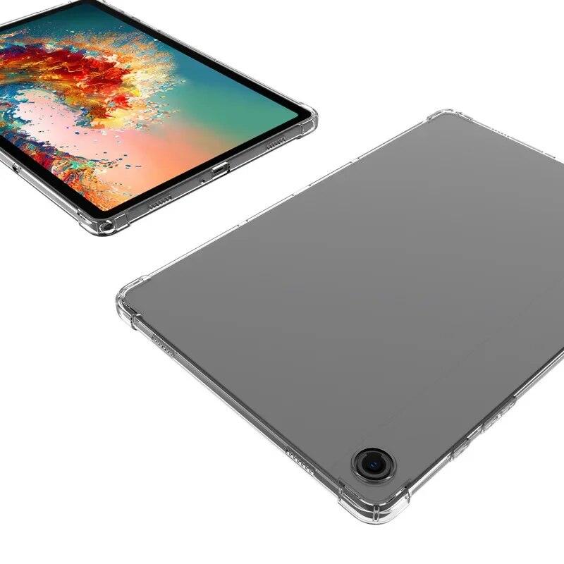 Für Samsung Galaxy Tab A9 + 11 Zoll Transparente Hülle für A9 Plus 11 Zoll Weiche Tpu Airbag-Abdeckung Funda für X210 X216