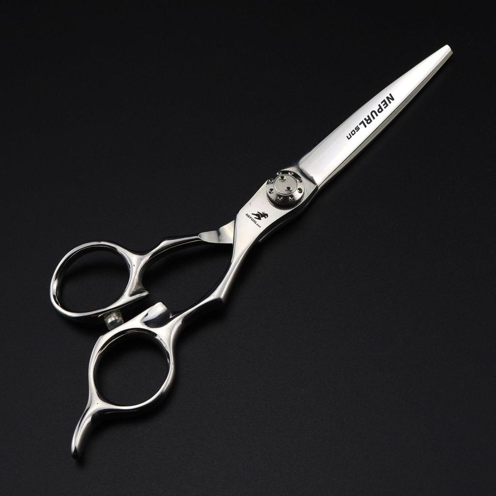 Takon Hairdressing Scissors: 5.5" & 6.0" Flat Straight Shears, Barber Scissors in Multiple Sizes.